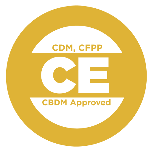 CBDM approval logo